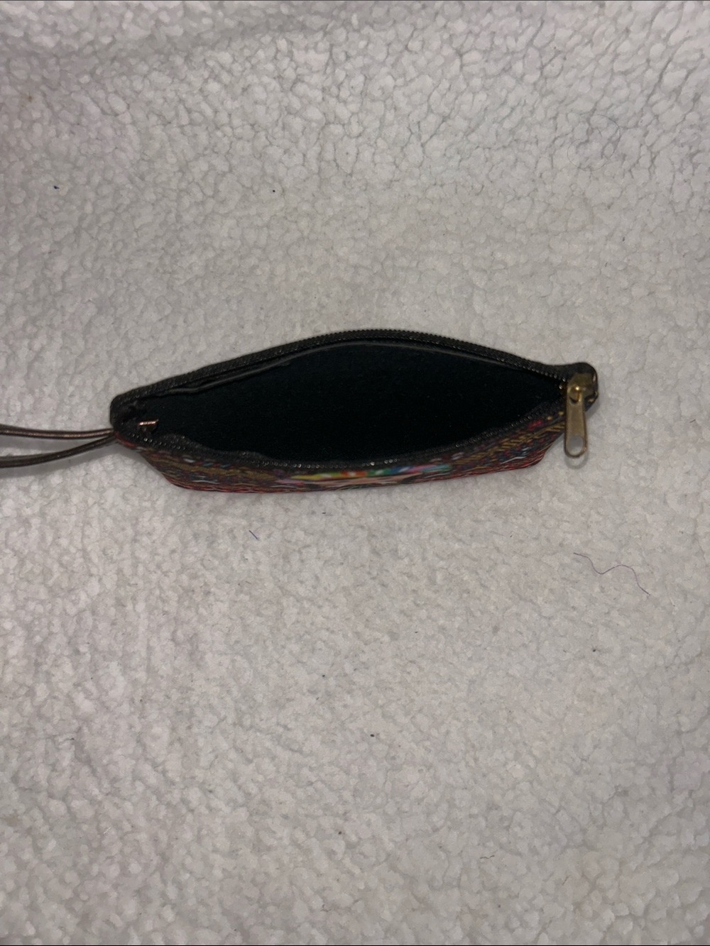 Wristlet Coin Purse in Multicolor - Picture 3 of 4